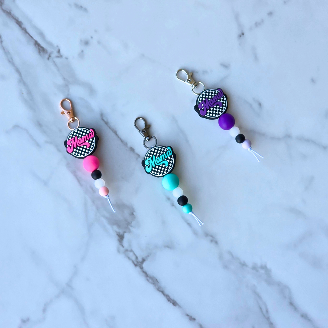 Mama Mini Zipper Pull | Mama Keychain | Mother's Day Gift