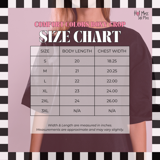 Completely Unhinged Long Boxy Cropped T-Shirt | Comfort Colors Long Crop Tee