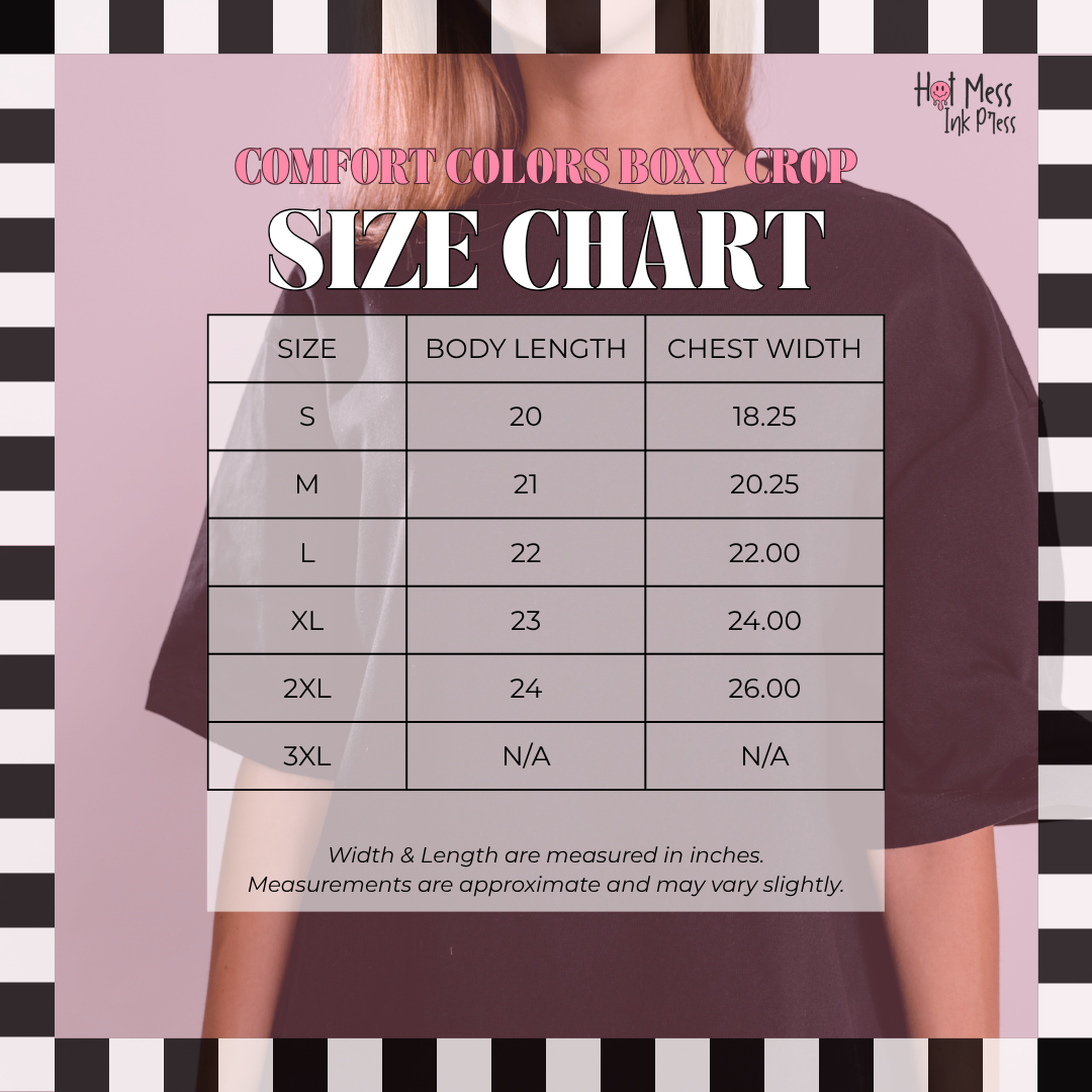 Completely Unhinged Long Boxy Cropped T-Shirt | Comfort Colors Long Crop Tee