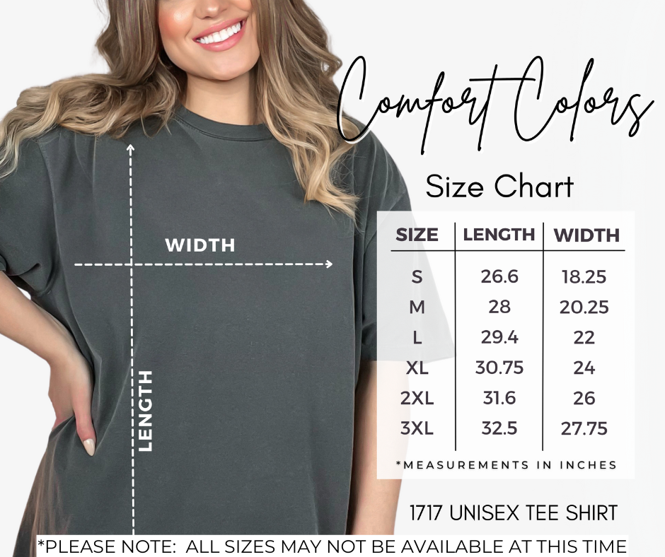 Everything is Fine Comfort Colors Tee (RTS)