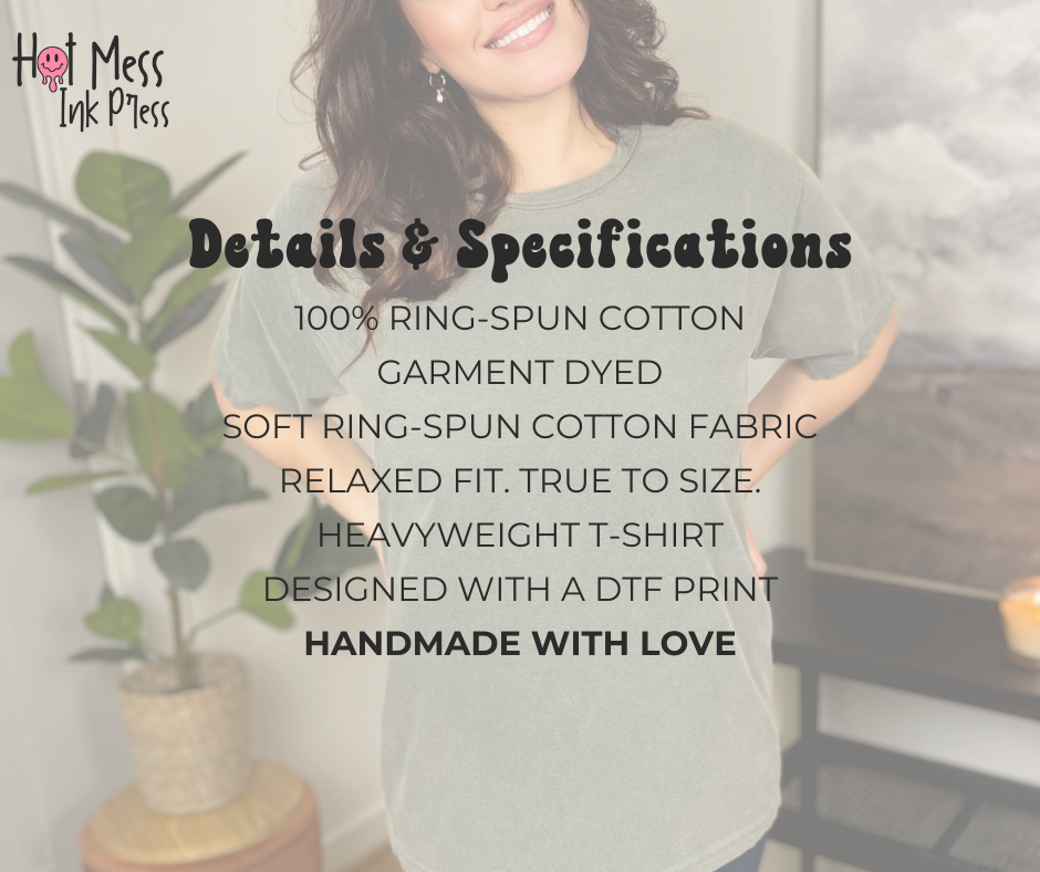 Cats with Books | Bookish Comfort Colors Tee