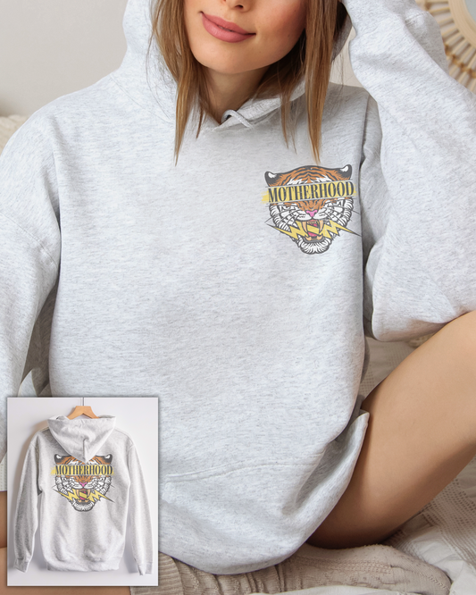 Motherhood Hoodie | Motherhood Tiger Hooded Sweatshirt