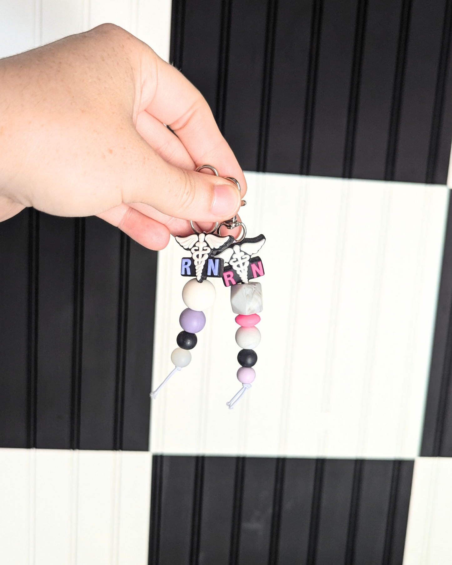 RN & CNA Themed Mini Keychains