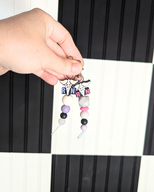 RN & CNA Themed Mini Keychains