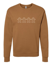 Gingerbread Embroidered Crewneck Sweatshirt (RTS)