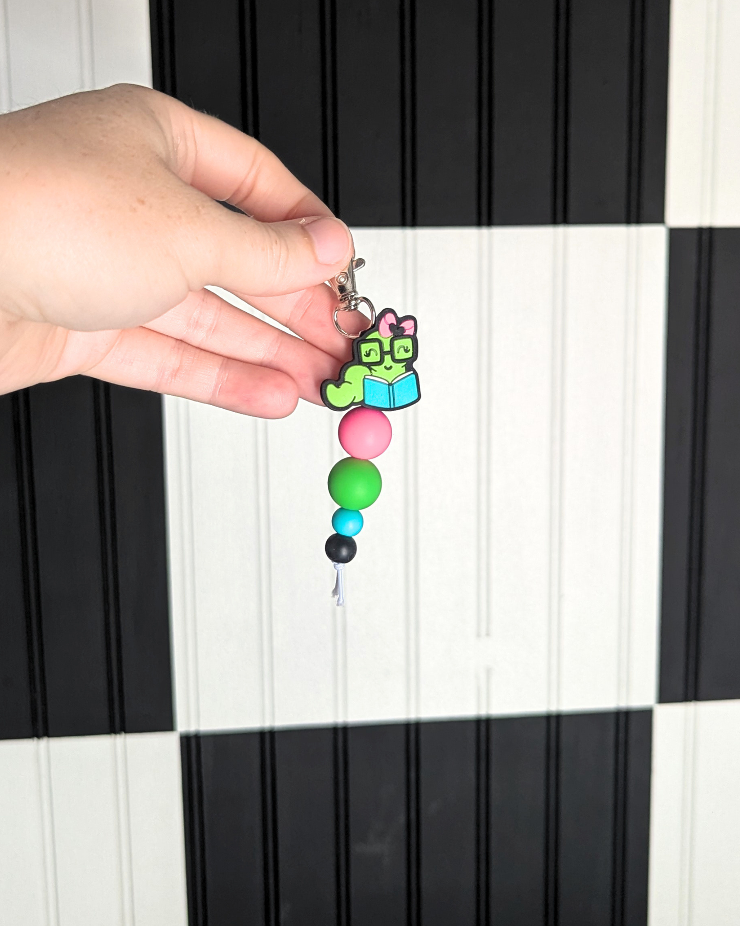 Bookish Themed Mini Keychains