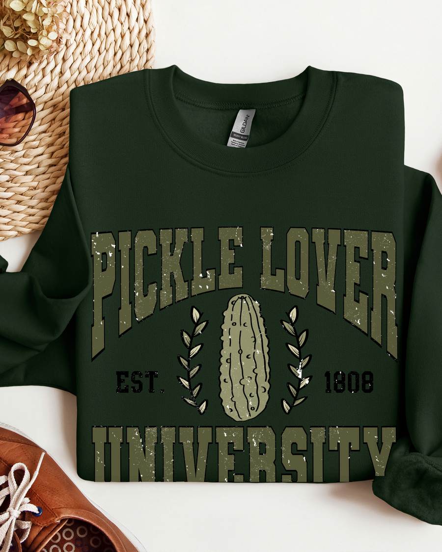 Pickle Lover Crewneck Sweatshirt