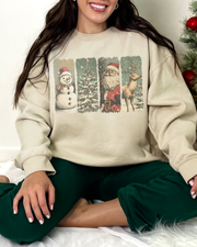 Vintage Christmas Crewneck Sweatshirt (RTS)