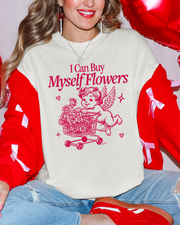 Cupid's Flowers Comfort Colors Tee