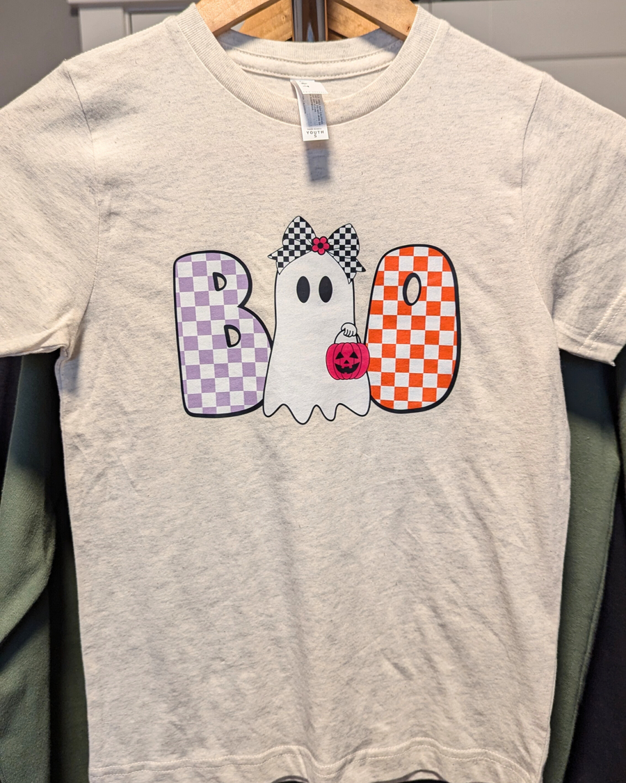 KIDS Boo Ghostie Tee (RTS)