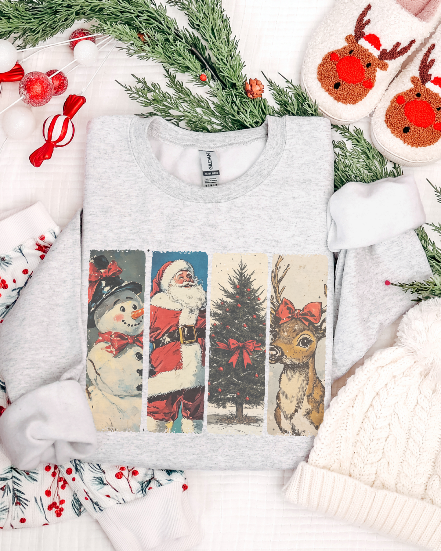 Vintage Christmas Sweatshirt | Christmas Crewneck