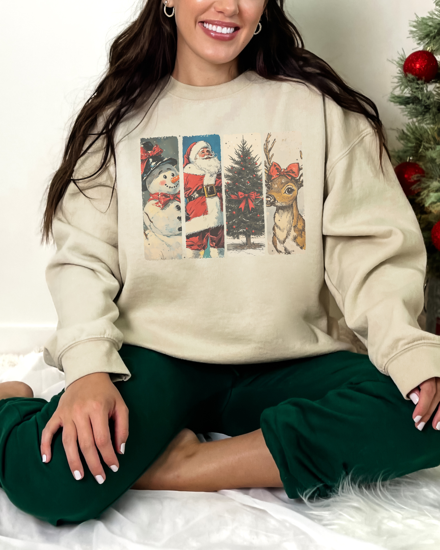 Vintage Christmas Sweatshirt | Christmas Crewneck