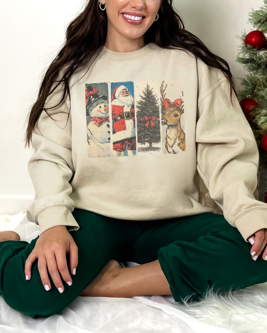 Vintage Christmas Sweatshirt | Christmas Crewneck