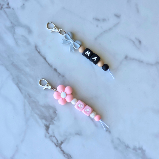 MA Mini Zipper Pull | Medical Assistant Keychain