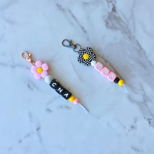 CNA Mini Zipper Pull | Nursing Assistant Keychain
