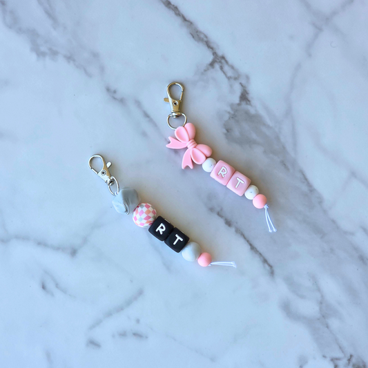 RT Mini Zipper Pull | Respiratory Therapist Keychain