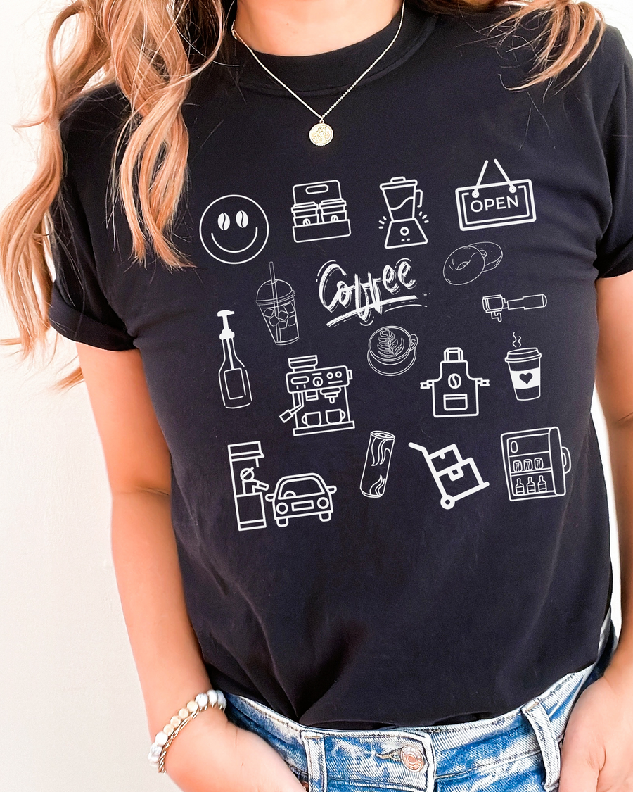 The Barista Doodle - Comfort Colors Tee