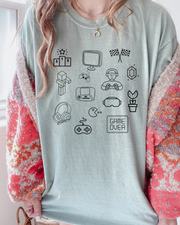 The Gamer Doodle - Comfort Colors Tee