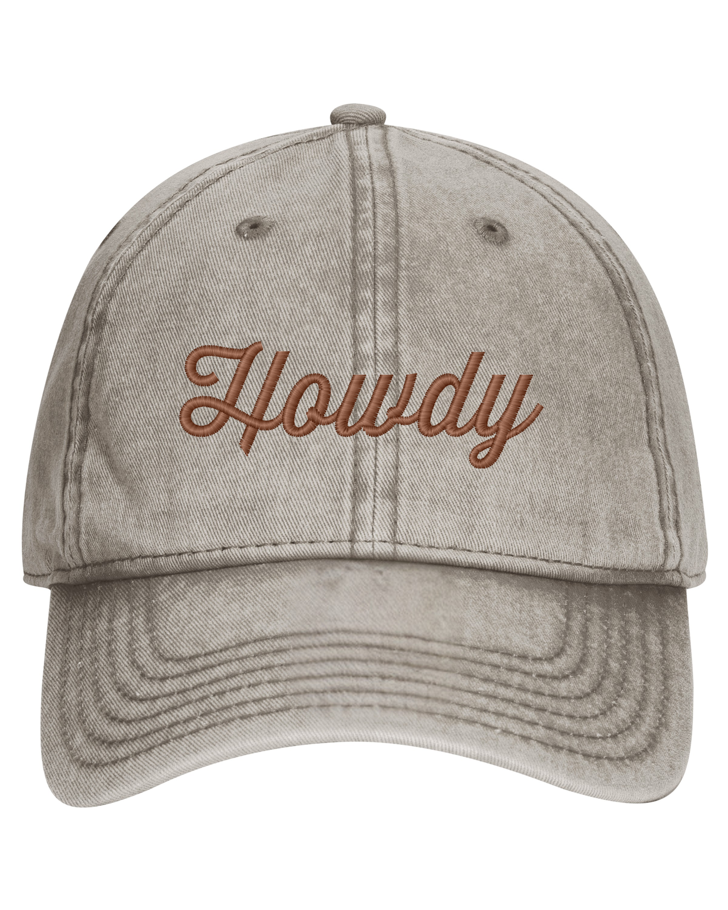 Howdy Hat | Embroidered Hat | Unstructured Dad Hat (RTS)