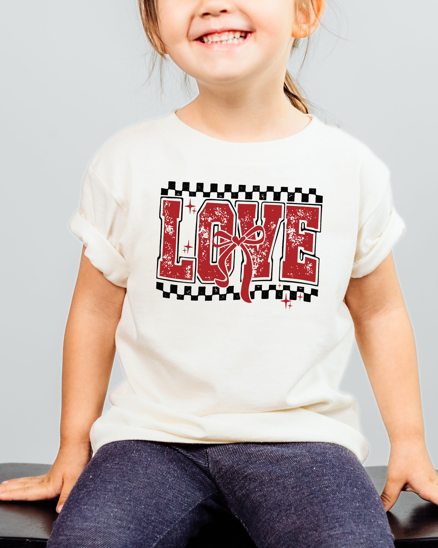 Kids Valentine's Red Love T-Shirt (Unisex) - Toddler & Youth