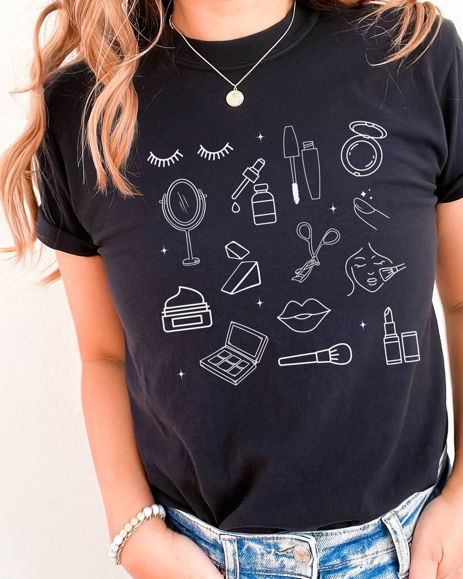 The Esthetician Doodle - Comfort Colors Tee