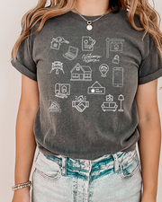 The Realtor Doodle - Comfort Colors Tee