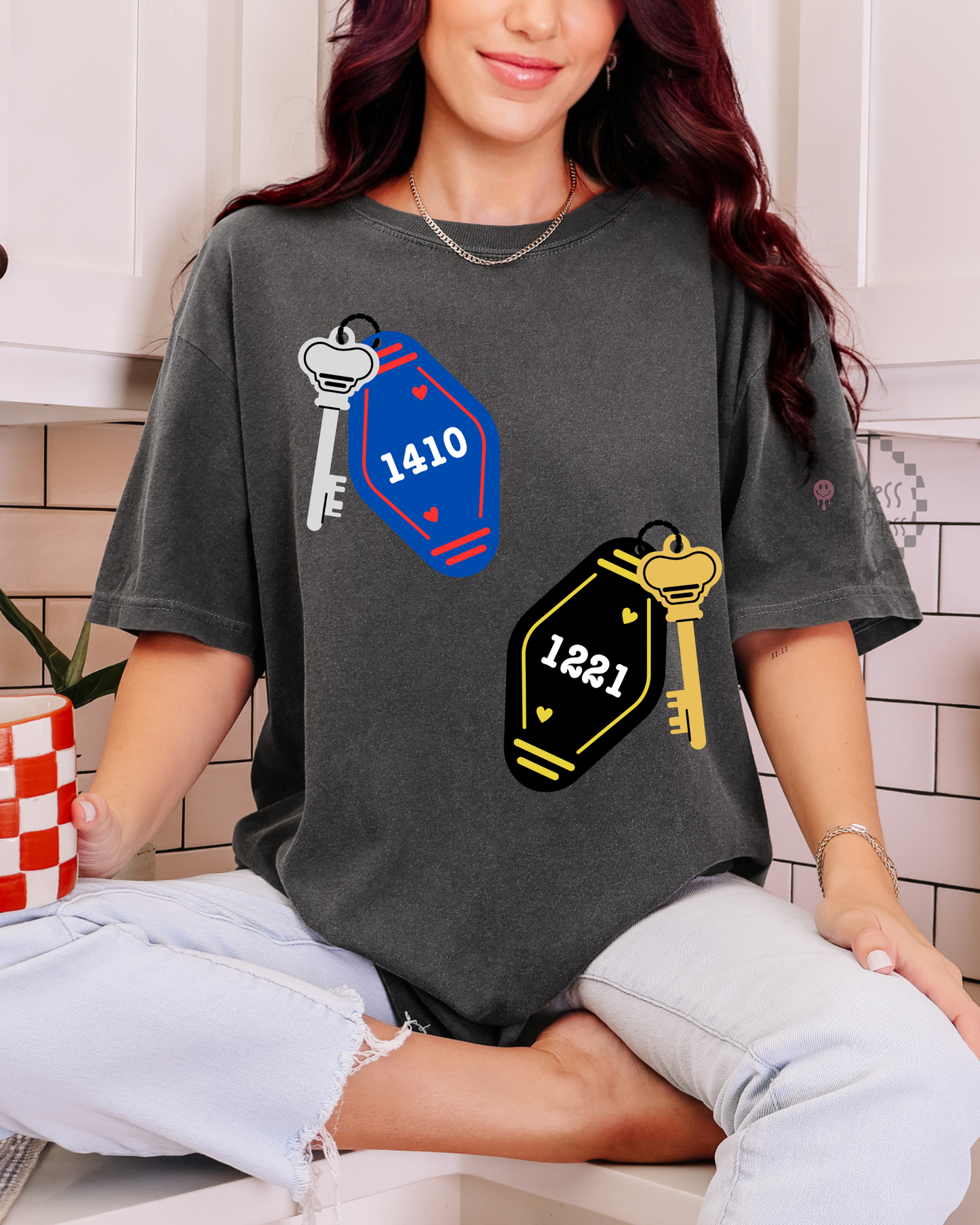 HR Inspired 1221 and 1410 Room Key Shirt | Comfort Colors Tee
