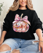 ADULT & KIDS Disco Pumpkin Crewneck Sweatshirt (RTS)