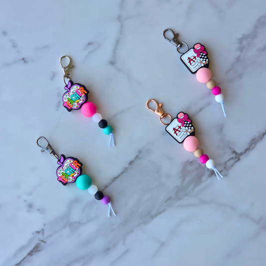 Teacher Keychain | Teacher Mini Zipper Pull | Teacher Appreciation Gift