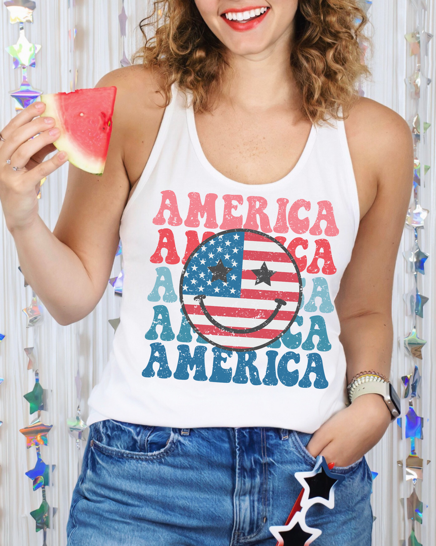 America Racerback Tank (RTS)