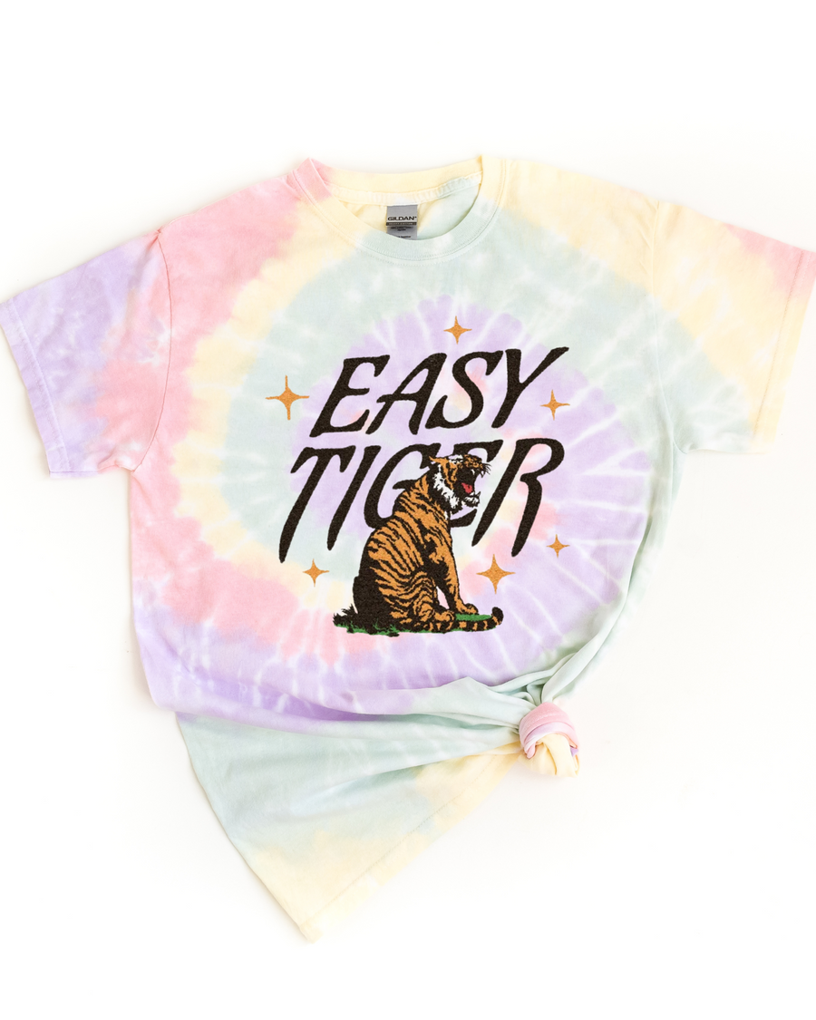 Easy Tiger Tie Dye T-Shirt (RTS)